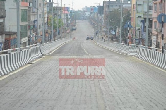 A complete 'Janata Curfew' in Tripura